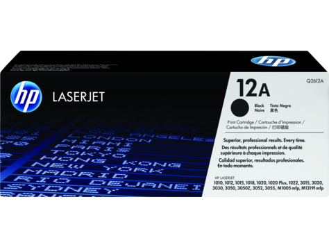 HP 12A Black Toner Cartidge